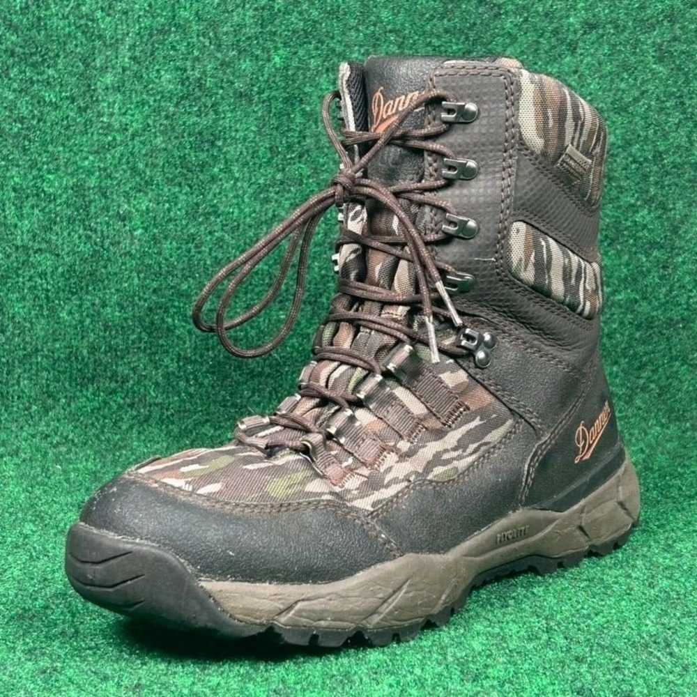 Danner Vital 8" Realtree Original 400G Camo Hunting Work Boots Mens 8 Waterproof